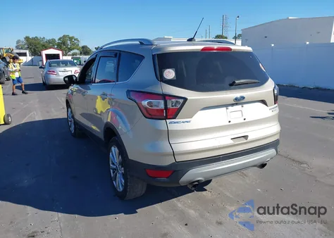 2017 Ford Escape Titanium from USA, damaged, VIN 1FMCU0JD6HUD58495